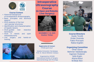 Uygulamalı Intraoperatif Ultrasonografi Kursu – 17-18 Kasım 2025