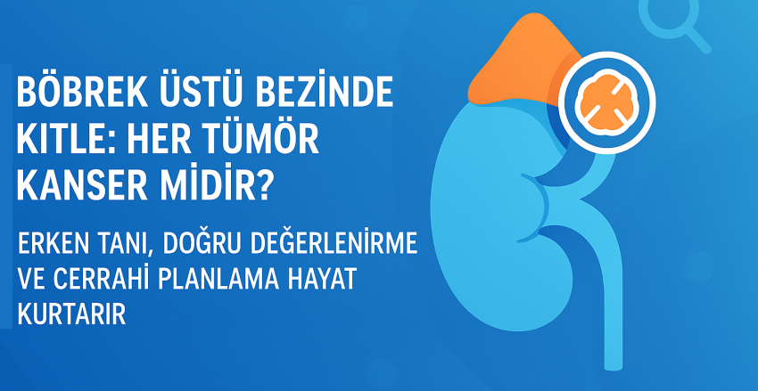Böbrek Üstü Bezinde Kitle: Her Tümör Kanser Midir?